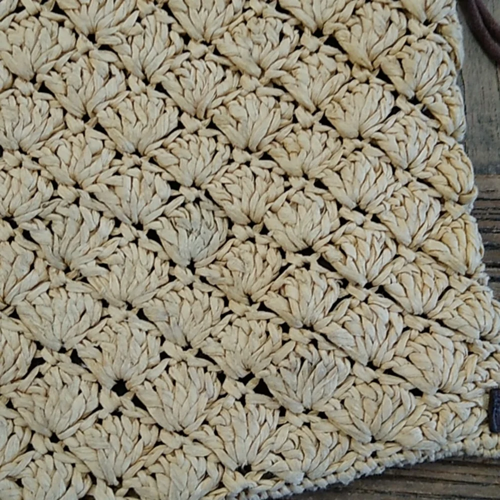 Old Navy Hemp Weave Backpack Tote